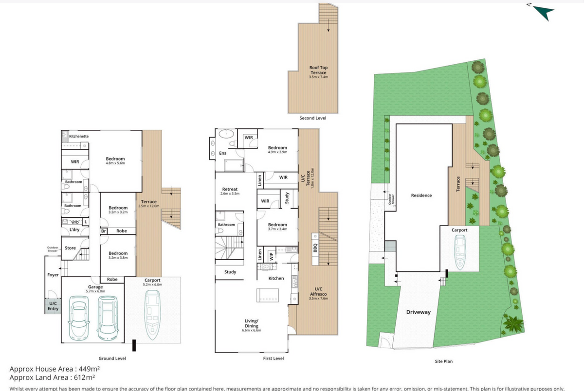 Melissa Tuffley supplied whole-home floor plan