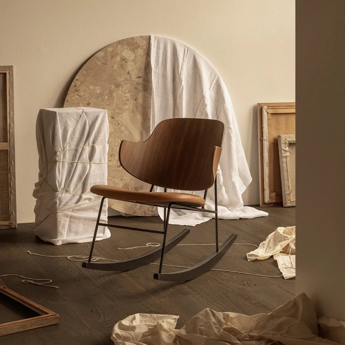 A - Dondolo Timber Rocking Chair - DorsaA - Dondolo Timber Rocking ChairLight Oak