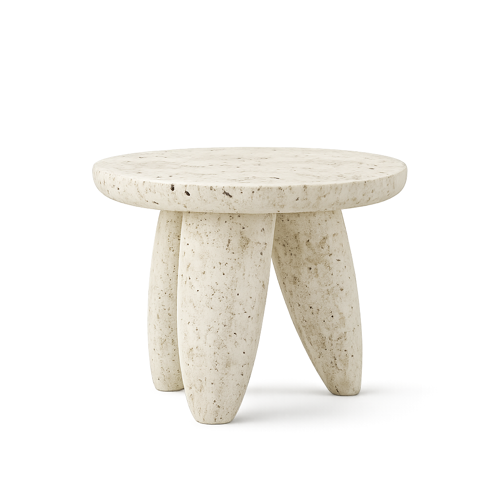 ORBIS MINI TRAVERTINE TABLE