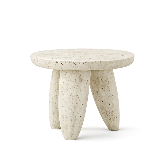 ORBIS MINI TRAVERTINE TABLE