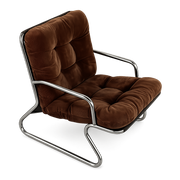 Front product view of the Assé Lounge Chair by DORSA