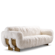 Front product view of the Alba Grande Sofa by DORSA