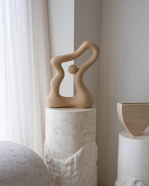 Frastagliata Fibreglass Side Table