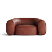 Front product view of the Domus Lounge Chair by DORSA