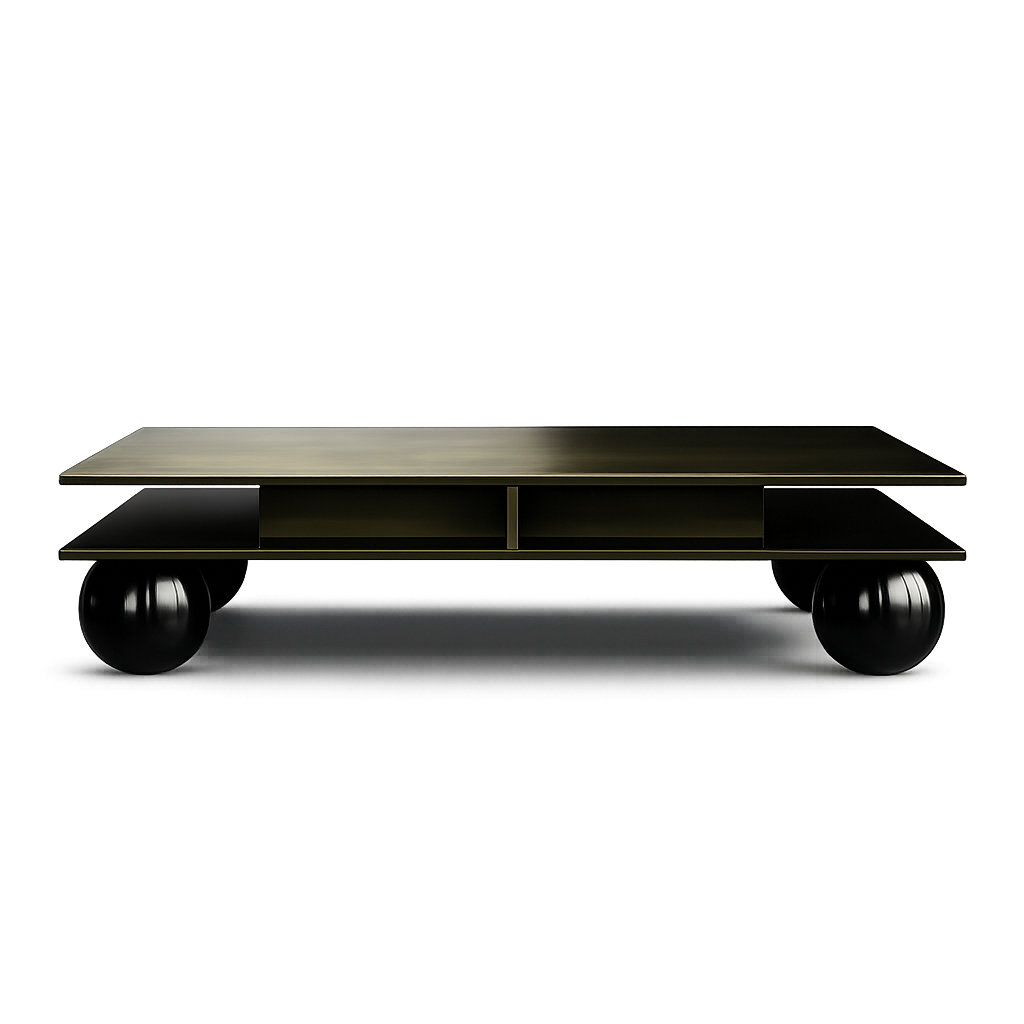 VETTRO NERO TABLE