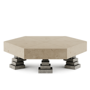 Front product view of the Hexus Coffee Table by DORSA