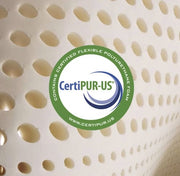 CertiPUR-US certified flexible polyurethane foam used in the NOCTE Performance Mattress