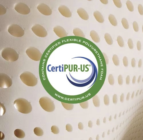 CertiPUR-US certified flexible polyurethane foam used in the NOCTE Performance Mattress
