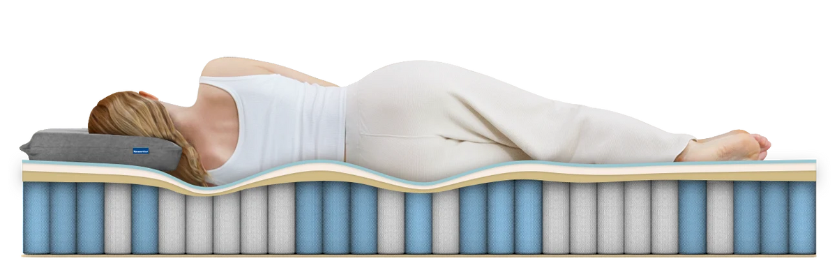 NOCTE Performance Mattress in use by a family in a contemporary bedroom