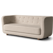 Front product view of the Nordica 2-Seater Sofa by DORSA