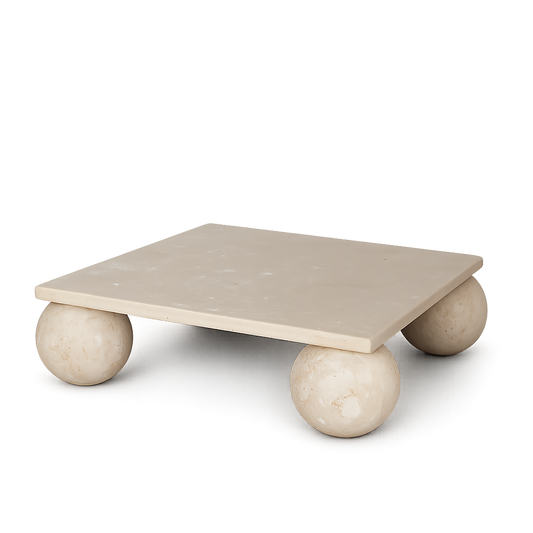 Pallo Travertine Coffee Table