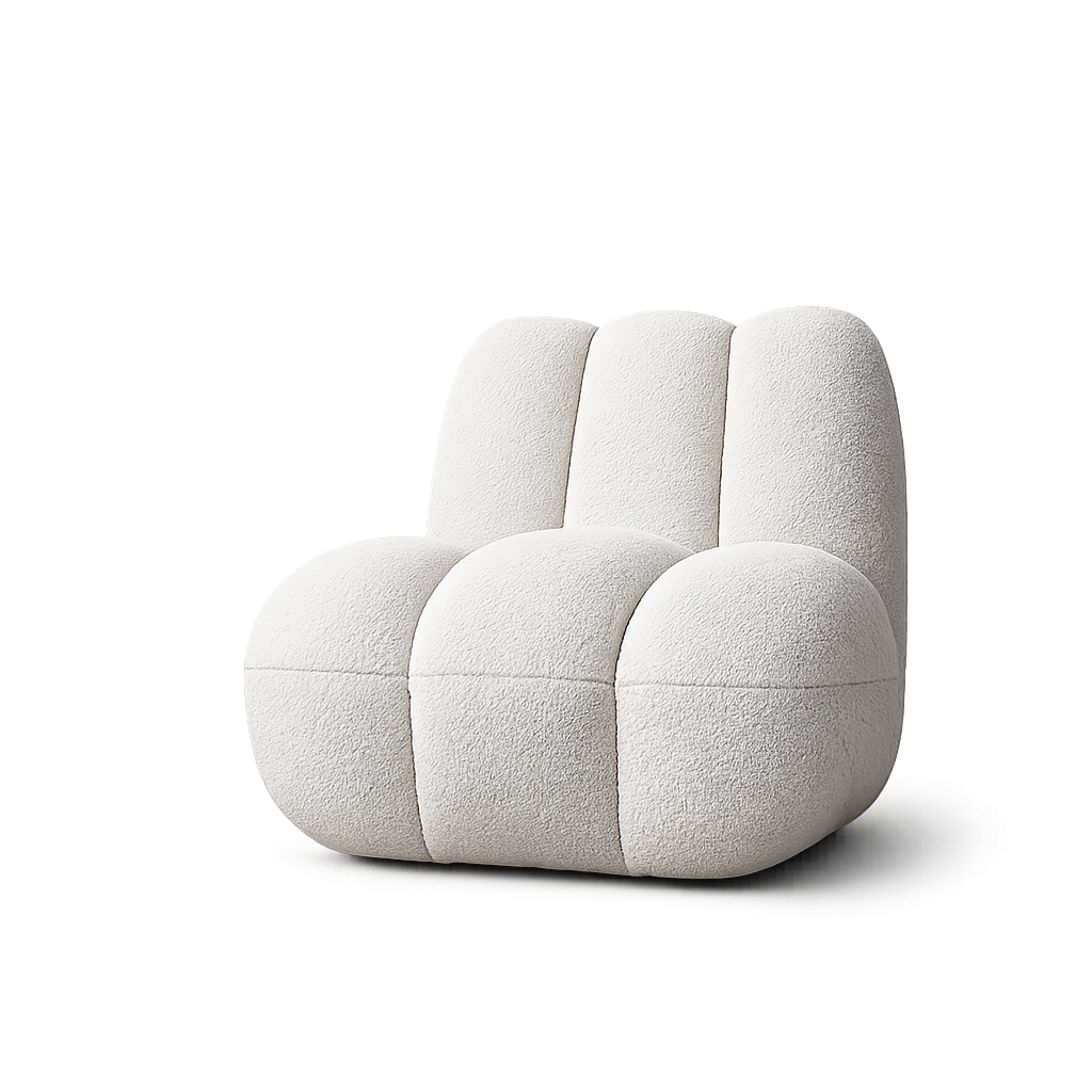 Mano Boucle Lounge Chair