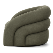 Semplicità Suede Lounge Chair
