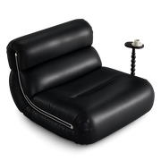 Front product view of the Slung Lounge Chair by DORSA