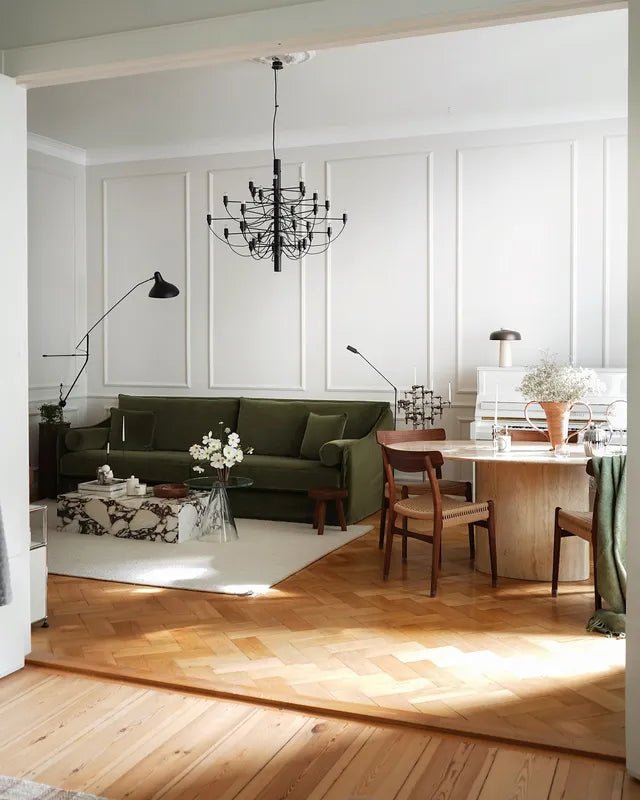 Warm living room